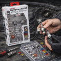 Coffret Complet d’Ampoules Auto H7 55W avec 18 Ampoules et 12 Fusibles – Kit de Remplacement Indispensable pour Véhicule