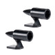 Paire d’Avertisseurs Ultrasons Anti-Gibier SWISS DRIVE – Lot de 2 Sifflets Auto, Fixation Adhésive, Actif dès 35 km/h