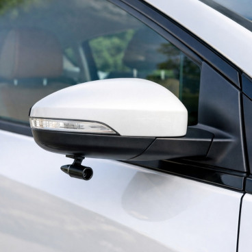 Paire d&rsquo;Avertisseurs Ultrasons Anti-Gibier SWISS DRIVE &ndash; Lot de 2 Sifflets Auto, Fixation Adh&eacute;sive, Actif d&egrave;s 35 km/h