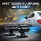 Paire d’Avertisseurs Ultrasons Anti-Gibier SWISS DRIVE – Lot de 2 Sifflets Auto, Fixation Adhésive, Actif dès 35 km/h