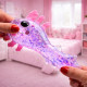Lot de 3 Axolotls Pailletés Antistress Gel 10 cm – Jouet Sensoriel Squishy Extensible, Anti-Stress , 3 Coloris, Kawaï Fidget Toy