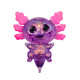 Lot de 3 Axolotls Pailletés Antistress Gel 10 cm – Jouet Sensoriel Squishy Extensible, Anti-Stress , 3 Coloris, Kawaï Fidget Toy