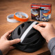 Lot de 2 Rubans Adhésifs Fluorescents & Réfléchissants GEKO – Haute Visibilité Vélo, Moto, Casque