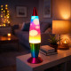Lampe Lave Rainbow 41 cm Multicolore Effet Fluide Décoratif – Lampe Disco Lumineuse Ambiance pour Salon, Chambre et Bureau