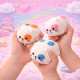 Lot de 3 Chats Anti-Stress Kawaii Ultra-Souples 8 cm – Jouets Sensoriels à Presser en PVA, Relaxation & Détente