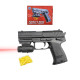 Pistolet à billes 15 cm avec laser – 0,11 J – 18 billes incluses