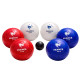 Set de 6 Boules de Pétanque pour Enfants Bleu Blanc Rouge – Produit Officiel Équipe de France FFF, Jeu d’Adresse pour Jardin
