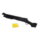 Fusil Airsoft à pompe 58 cm – 0,38 J – Tir coup par coup avec 18 billes