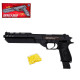 Pistolet à billes 35 cm avec chargeur long – 18 billes incluses – 0,15 J