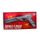 Pistolet à billes 35 cm avec chargeur long – 18 billes incluses – 0,15 J