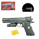 Pistolet à billes avec laser – 24 cm, 0,10 J, 18 billes incluses