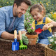 MINIGARDEN - Set de 3 Outils de Jardin Mini en Métal Colorés – Kit de Jardinage pour Enfant