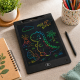 Tablette Graphique LCD 12 Pouces Couleur Enfant Effaçable Écran Écriture et Dessin – Ardoise Magique Portable Noir 30cm