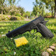 Pistolet à Billes 25 cm – Réplique Ludique 0,17J avec 18 Billes