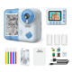 Appareil Photo Enfant Impression Instantanée 48 MP Vidéo 1080p Écran 2,4 Pouces 3 Rouleaux – Jeux et Lecteur Audio Bleu