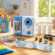 Appareil Photo Enfant Impression Instantanée 48 MP Vidéo 1080p Écran 2,4 Pouces 3 Rouleaux – Jeux et Lecteur Audio Bleu