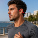 Casque à Conduction Osseuse Bluetooth 5.2 Rouge – Écouteurs Oreilles Libres pour Musique et Appels, Design Sport