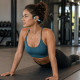 Casque à Conduction Osseuse Bluetooth 5.2 Bleu – Écouteurs Oreilles Libres pour Musique et Appels, Design Sport
