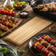 Set de 90 Piques à Brochettes en Bambou 40 cm pour Barbecue et Apéritif – Bâtonnets de Cuisson pour Grill, Viande..