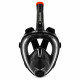 SNORKMASK_LXL - Masque de plongée full face adulte L-XL anti-buée, vision panoramique, noir ou bleu