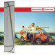 Pare Soleil Frontal Voiture cm Pliable avec Ventouses – Protection UV et Chaleur pour Pare Brise, Tableau de Bord et Sièges