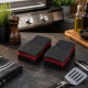 Set de 6 Éponges Barbecue Double Face - Nettoyage Grill, Grille, Couvercle et Plancha Absorbantes Durables