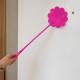 Set de 4 Tapettes à Mouches Colorées en Forme de Fleur 50 cm – Tapettes à Long Manche, Couleur Aléatoire