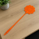 Set de 4 Tapettes à Mouches Colorées en Forme de Fleur 50 cm – Tapettes à Long Manche, Couleur Aléatoire