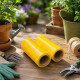 Pack de 2 Rubans Double Face Anti-Insectes Jaunes 10 x 220 cm – Pièges Adhésifs pour Arbres et Potager