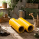 Pack de 2 Rubans Double Face Anti-Insectes Jaunes 10 x 220 cm – Pièges Adhésifs pour Arbres et Potager