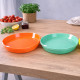Boîte de Conservation Ronde 31 cm pour Crêpes, Tortillas et Pizza avec Couvercle - Couleur Aléatoire