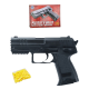 Pistolet à Billes 15 cm 0,16 J avec 18 Billes Incluses