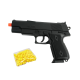 Pistolet à Billes 15 cm avec 18 Billes Incluses – Réplique Ludique 0,05 Joule