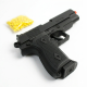Pistolet à Billes 15 cm avec 18 Billes Incluses – Réplique Ludique 0,05 Joule