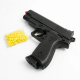 Pistolet à Billes 15 cm avec 18 Billes Incluses – Réplique Ludique 0,05 Joule