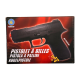 Pistolet à Billes 20 cm avec 18 Billes Incluses – Réplique Ludique 0,05 Joule