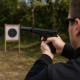 Pistolet à Billes 18 cm avec Silencieux et 18 Billes Incluses – 0,05 Joule