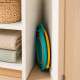 Seau Pliable Coloré Multi Usages 17 cm Compact et Pratique – Seau Souple pour Camping, Jardin, Plage et Rangement