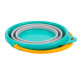 Seau Pliable Coloré Multi Usages 17 cm Compact et Pratique – Seau Souple pour Camping, Jardin, Plage et Rangement