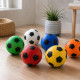 Set de 3 Mini Ballons de Foot Colorés 10 cm – Ballons Souples pour Enfants, Jeux Extérieur, Plage et Loisirs Sportifs - Couler a