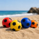 Set de 3 Mini Ballons de Foot Colorés 10 cm – Ballons Souples pour Enfants, Jeux Extérieur, Plage et Loisirs Sportifs - Couler a