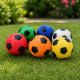 Set de 3 Mini Ballons de Foot Colorés 10 cm – Ballons Souples pour Enfants, Jeux Extérieur, Plage et Loisirs Sportifs - Couler a