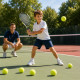 Set de 6 Balles Jaunes Classiques pour Tennis – Balles pour Entraînement, Loisirs et Jeux Extérieur