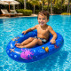 Bateau Gonflable Bleu 107 cm à Motifs pour Piscine et Plage – Jouet Flottant Enfant pour Jeux d’Eau et Loisirs d’Été