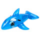 Dauphin Gonflable Bleu 130 cm avec Poignées pour Piscine et Plage – Matelas Flottant Fun pour Été, Vacances et Jeux d’Eau