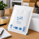 Lot de 200 Enveloppes à Bulles Blanches A/1 110 x 165 mm – Pochettes Matelassées d’Expédition pour Protection et Envoi de Colis