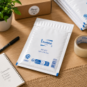 Lot de 200 Enveloppes à Bulles Blanches B/2 120 x 210 mm – Pochettes Matelassées d’Expédition pour Protection et Envoi de Colis