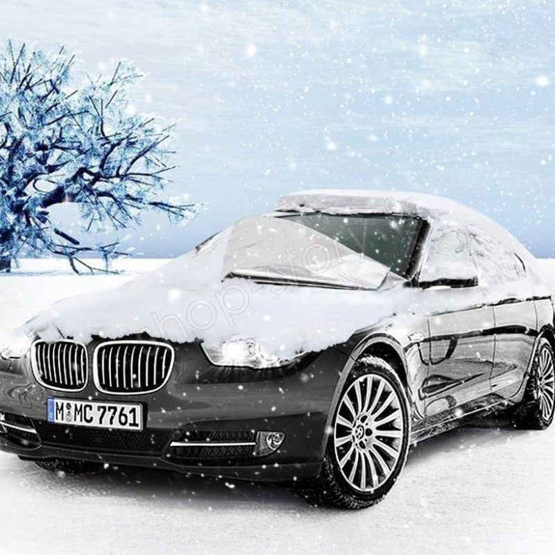 UEMATU Couverture Pare Brise Voiture pour BMW X7, Protege Pare Brise Givre  Hiver, Magnétique Pliable Bache Pare Brise, Anti Neige,Pluie,Poussière,UV,B  160 * 116 : : Auto et Moto