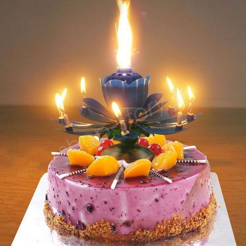 Bougies magiques pour anniversaire