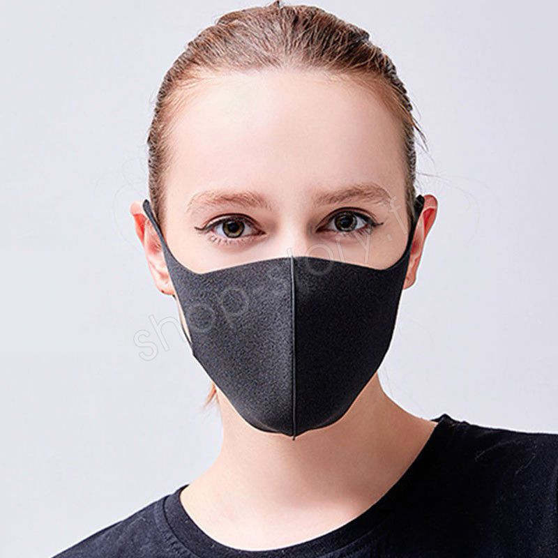 Masque visage antiparticules filtrant réutilisable en polyuréthane